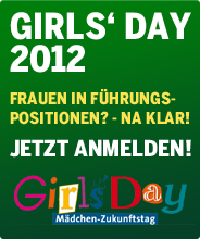 Girls' Day 2012 - jetzt anmelden!