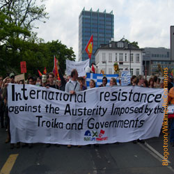 Blockupy, Innenpolitik, Demo, Demonstration