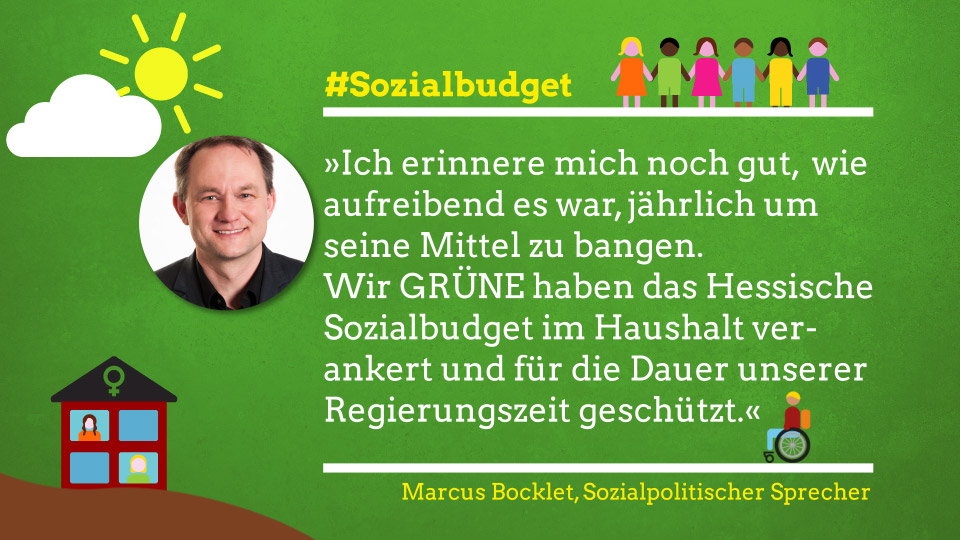 Marcus Bocklet - Sozialbudget