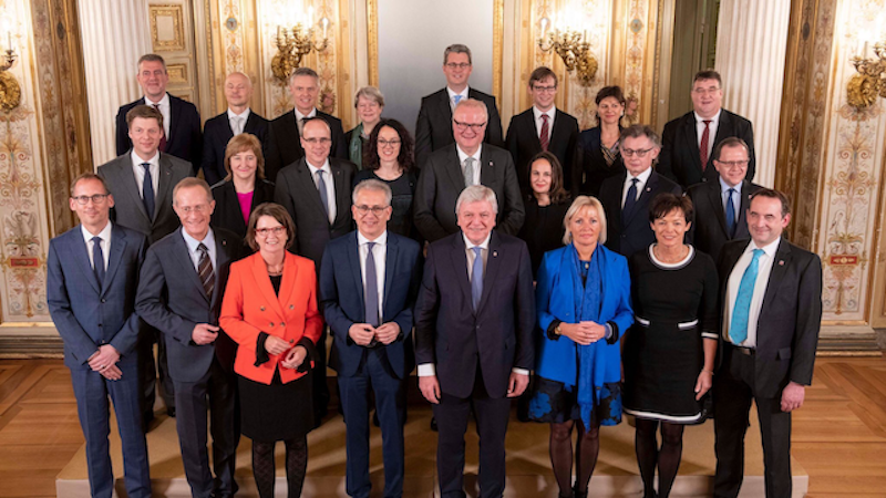 Grüne in der Regierung des Landes Hessen