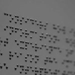 Symbolbild Behindertenpolitik - Braille-Schrift