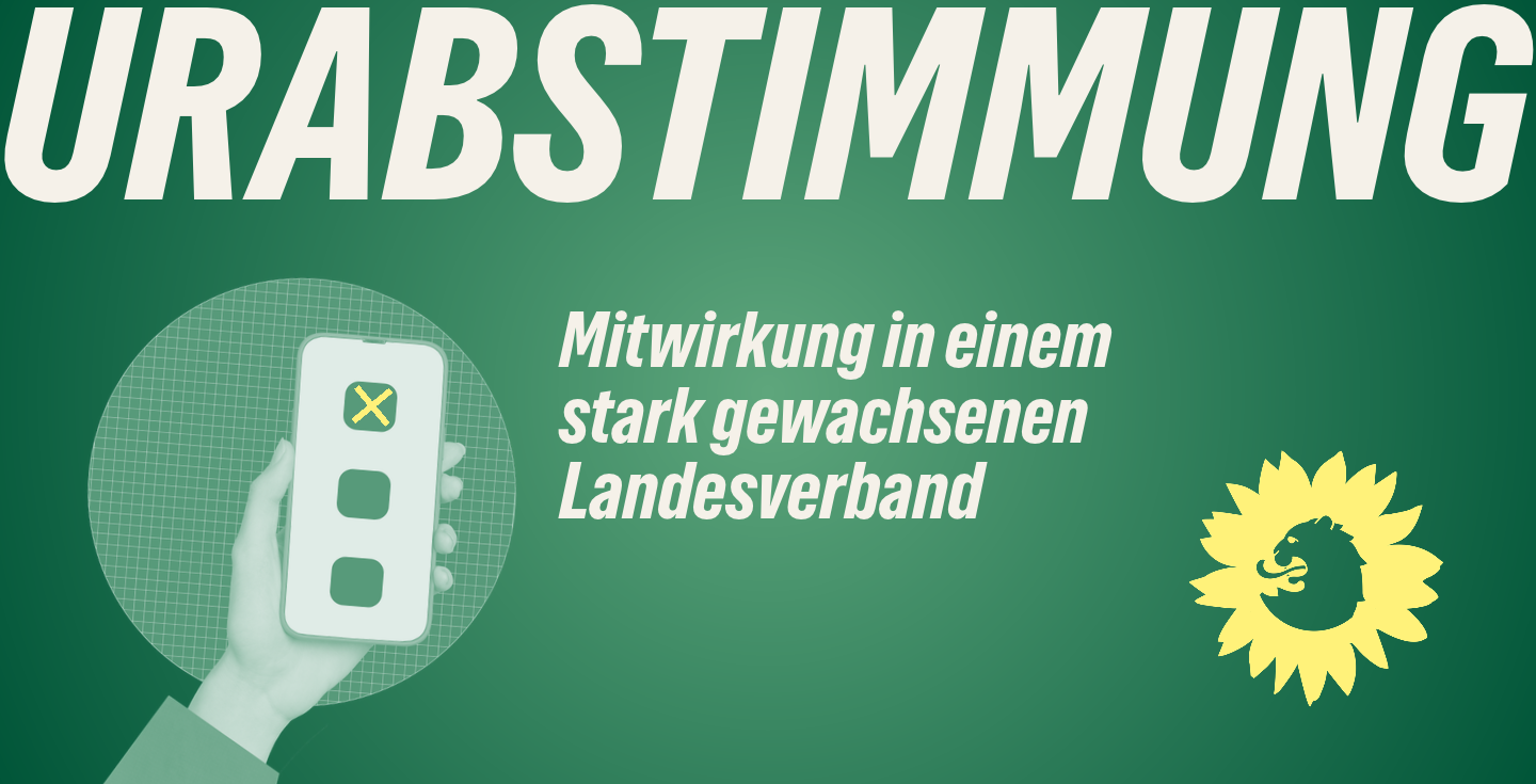 Urabstimmung - Mitwirkung in einem stark gewachsenen Landesverband